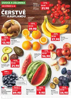 Kaufland leták - Praha 4 od 06.08.2025 | Strana: 4 | Produkty: Jablka Gala, Kiwi, Meloun vodní, Jar