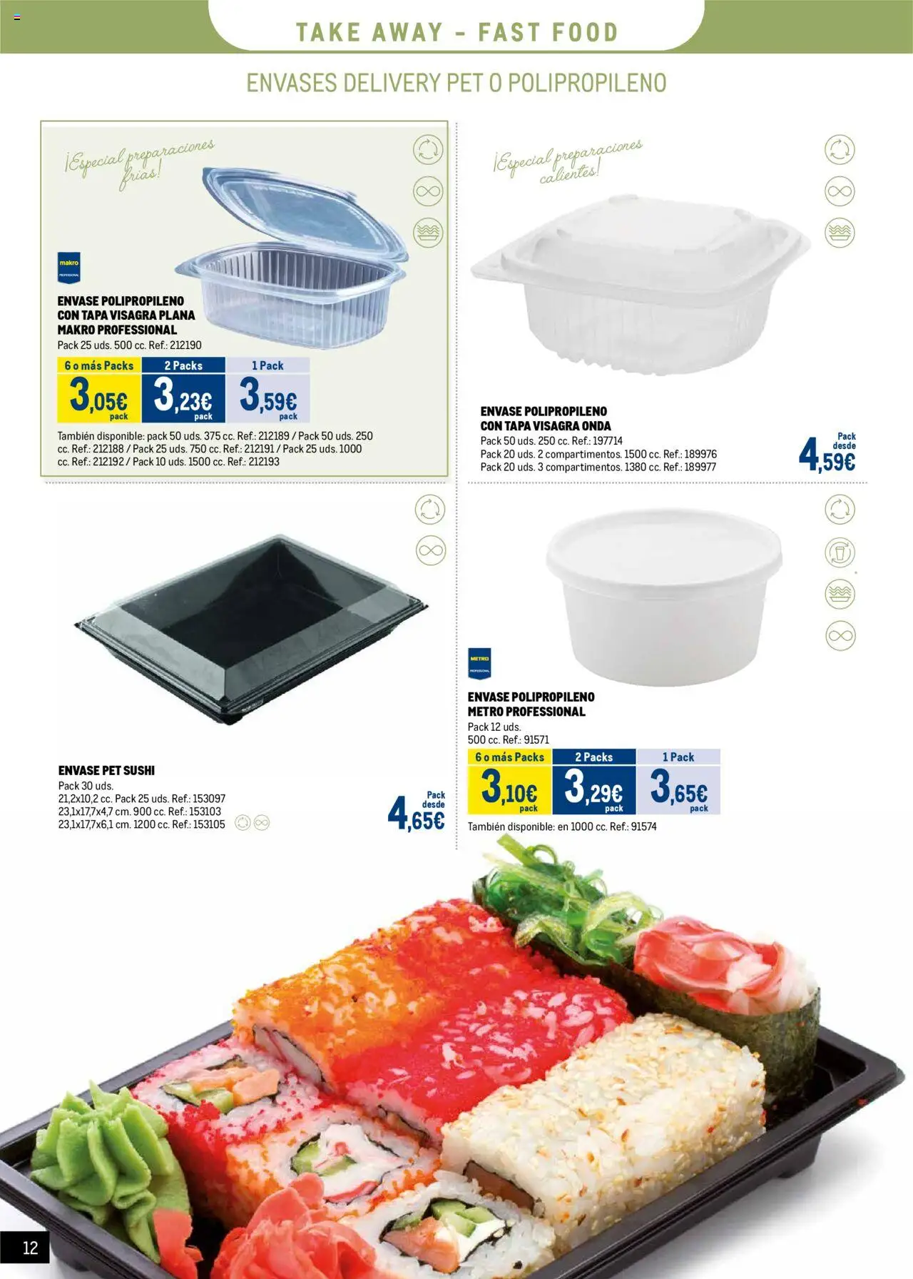 Makro - Desechables Take Away Canarias │ válido desde el 07.07.2025 | Página: 12 | Productos: Σιδερώστρα