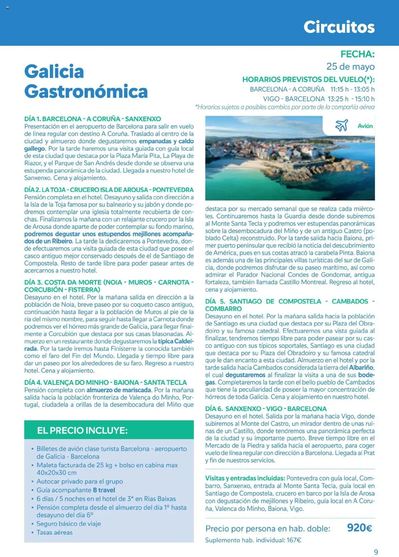 B the travel brand Viatges i Excursions │ válido desde el 01.05.2025 | Página: 9 | Productos: Jabón, Bolso, Maleta