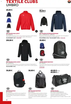 Sport 2000 - Prévisualisation de Sport 2000 brochure valide à partir de 01.06.2025 | Page: 32 | Produits: Joueur, Sac, Base, Sac à dos