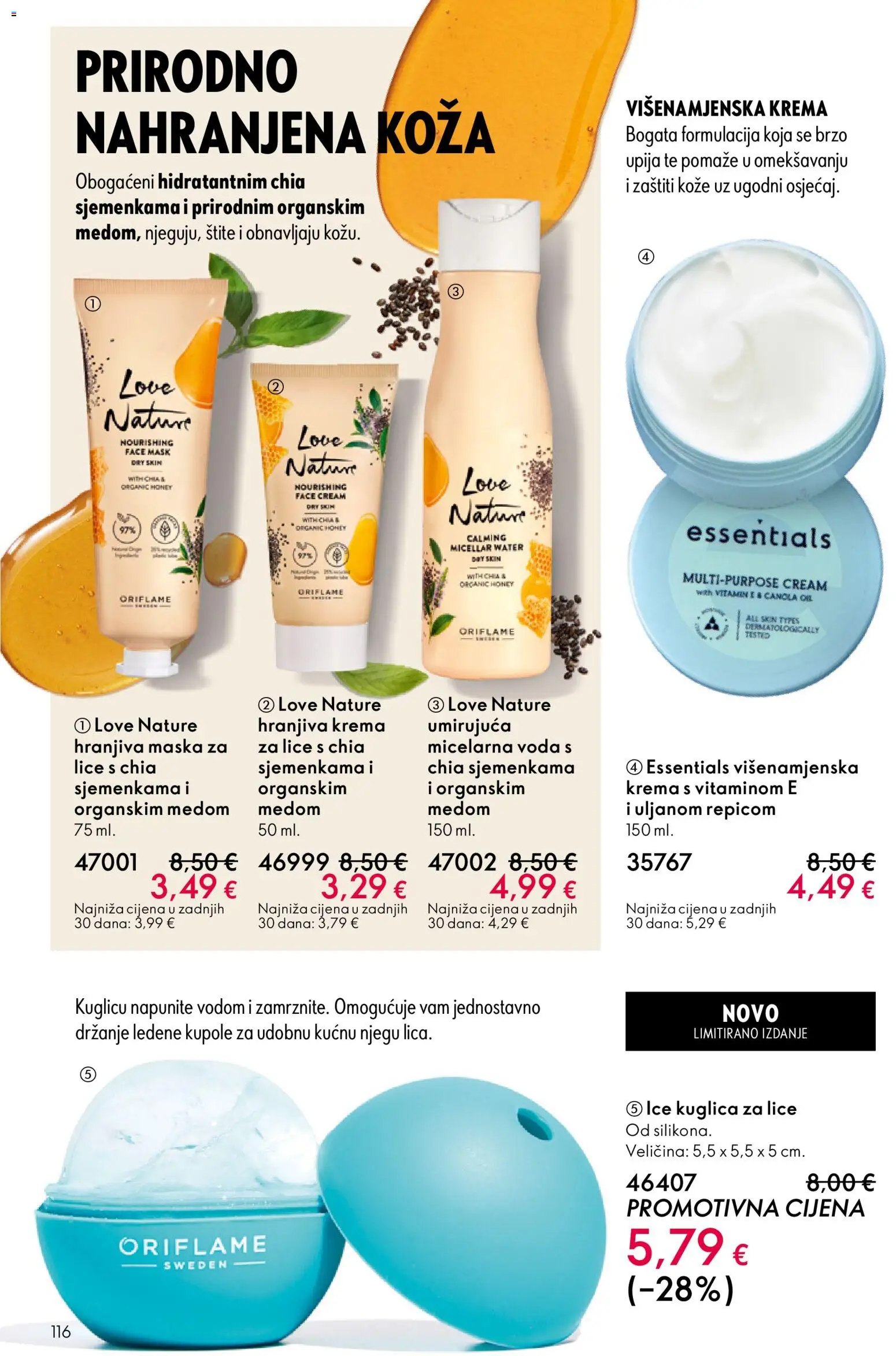 Oriflame katalog | vrijedi od 19.11.2025 | Stranica: 116 | Proizvodi: Maska, Krema, Voda