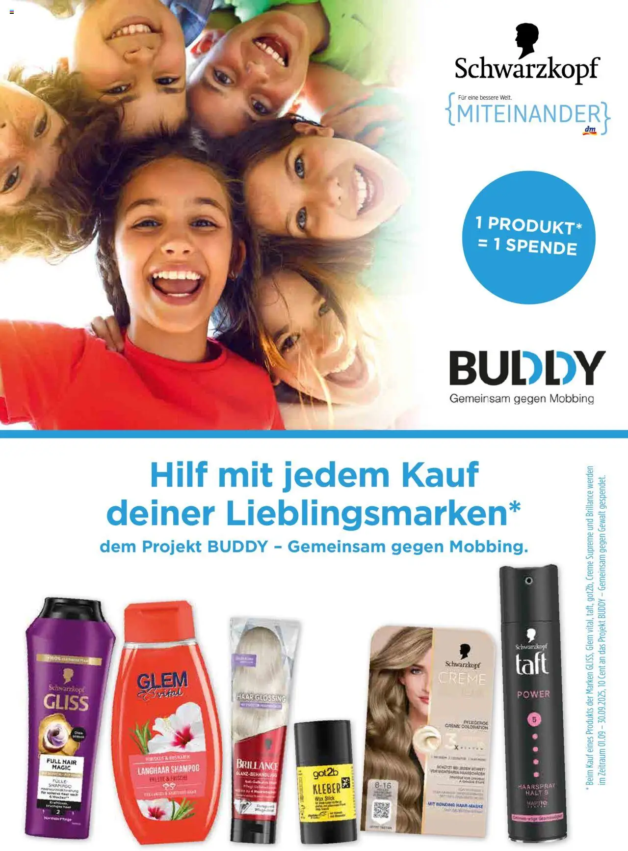 dm drogerie markt Active Beauty Magazin 09/2025 gültig ab 10.09.2025 | Seite: 100 | Produkte: Shampoo, Haarmaske, Haarspray, Creme