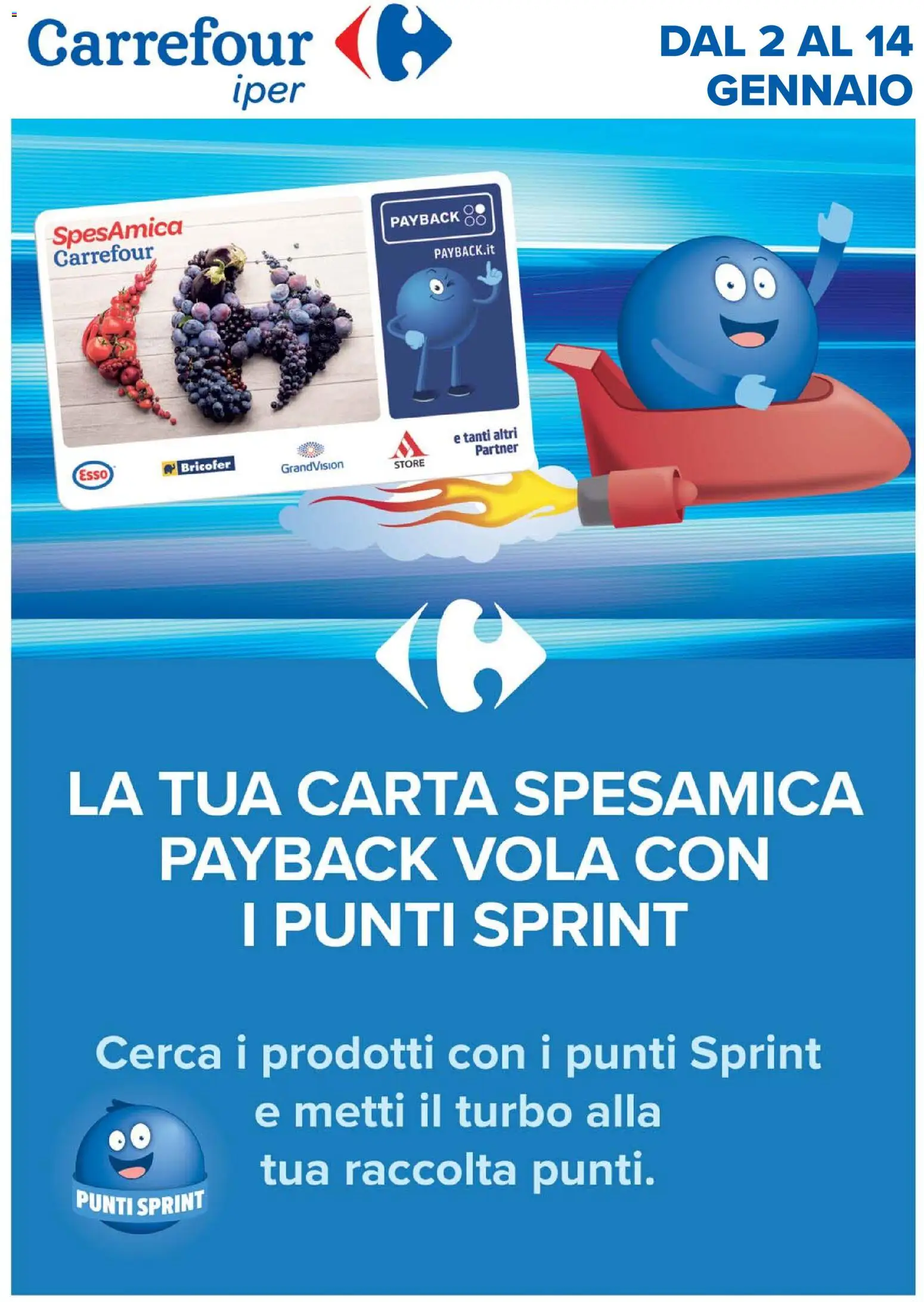 Volantino Carrefour del 02.01.2026 | Pagina: 1