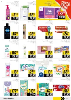 Jip leták - Cash & Carry od 13.08.2025 | Strana: 21 | Produkty: Antiperspirant, Zubní kartáček, Kuchyňské utěrky, Pampers