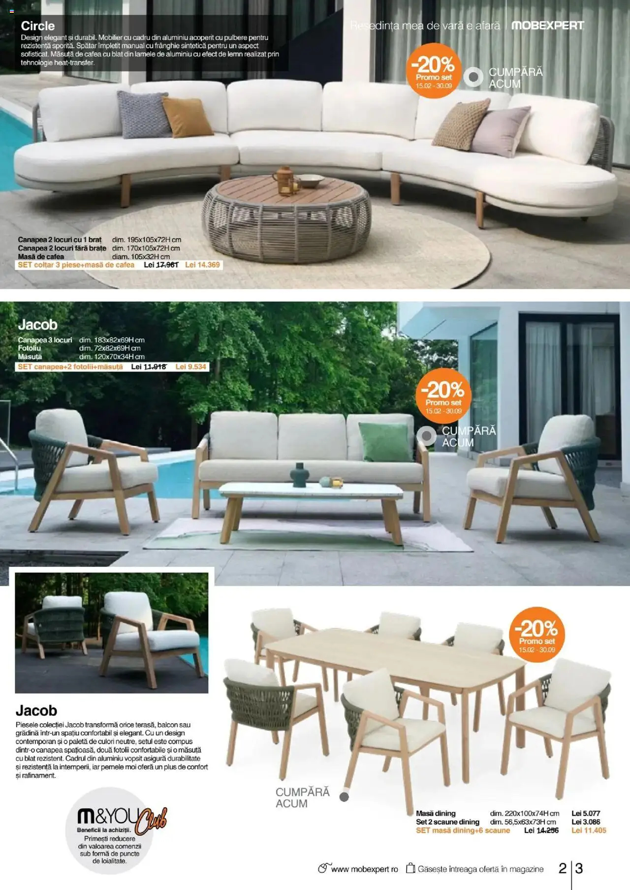 Noul catalog Mobexpert – valabil de la 04.09.2025 | Pagină: 3 | Produse: Masă De Cafea, Masă, Colțar, Cafea