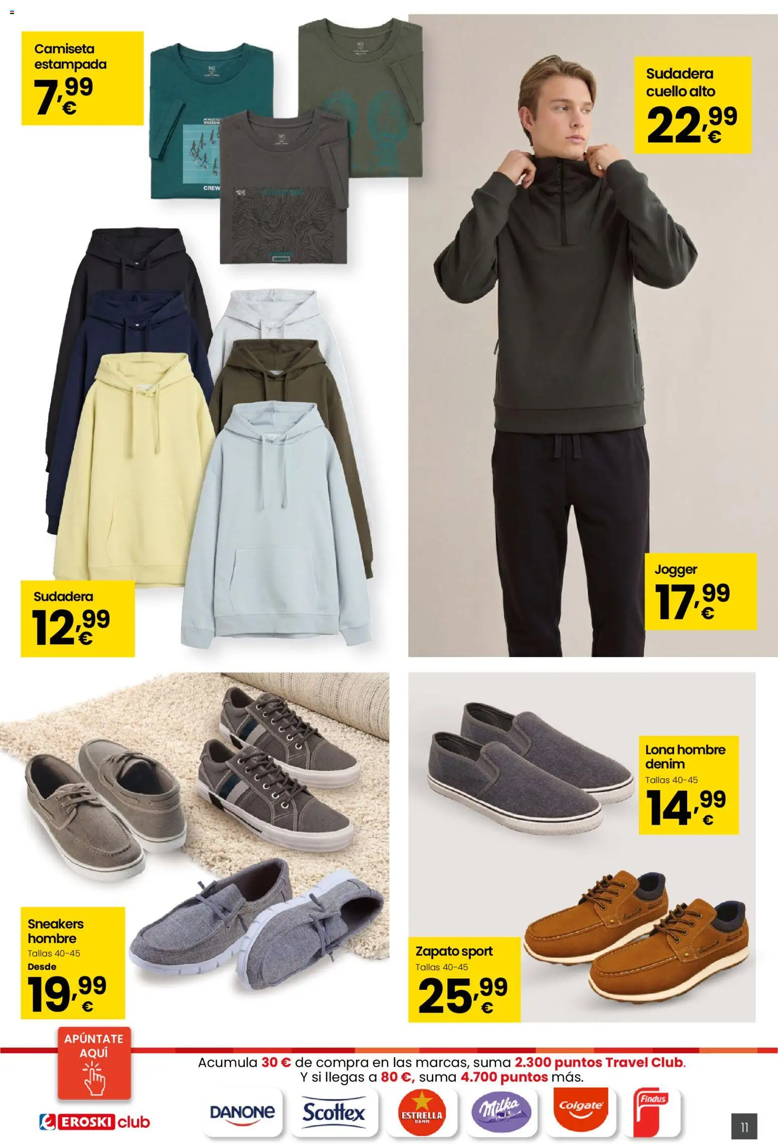 Eroski - Moda Primavera - Verano 2026 │ válido desde el 26.03.2026 | Página: 11 | Productos: Sudadera