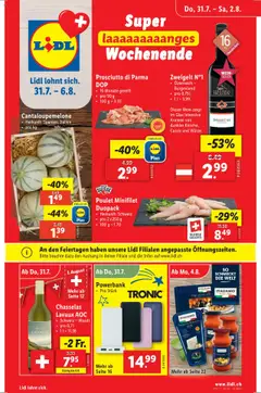 Vorschau von dem Prospekt - Lidl Aktionen ab 31.07.2025