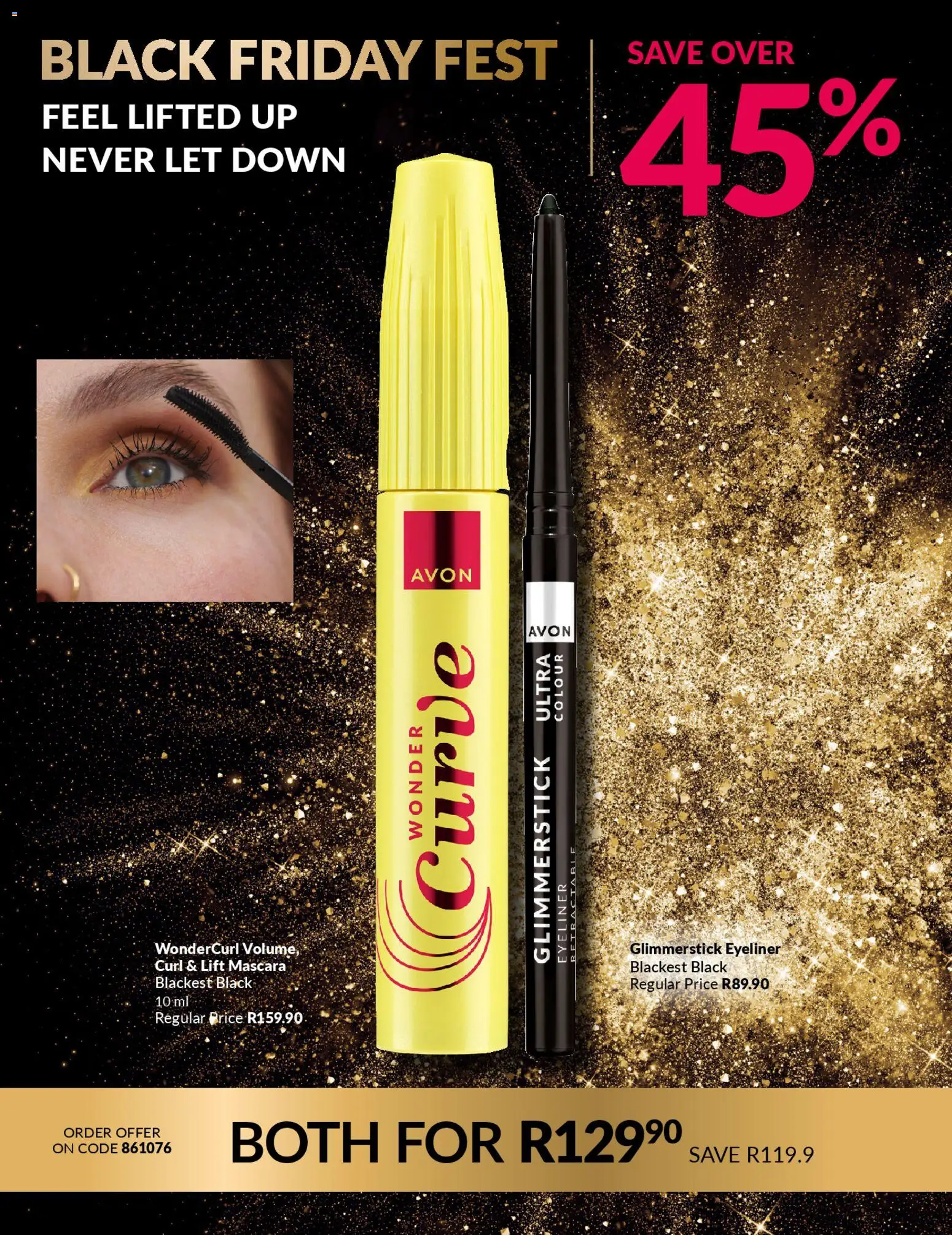 New Avon catalogue – valid from 28.11.2025 | Page: 12 | Products: Mascara, Eyeliner