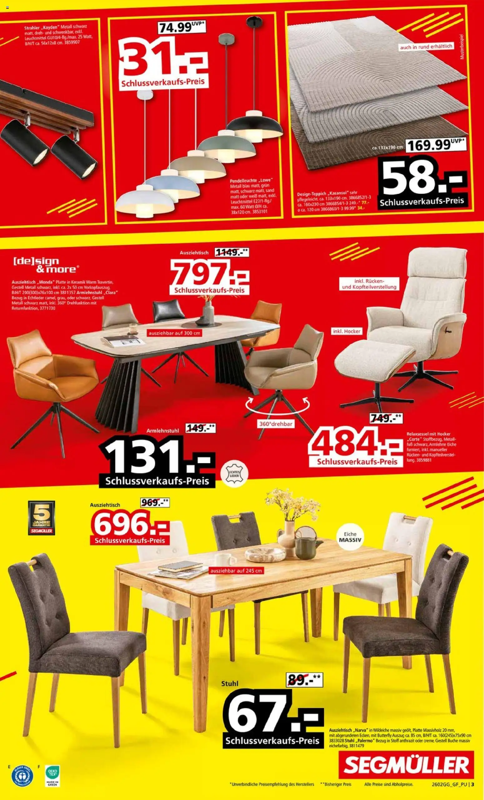 Segmüller Grösster WSV – gültig ab 06.02.2026 | Seite: 3