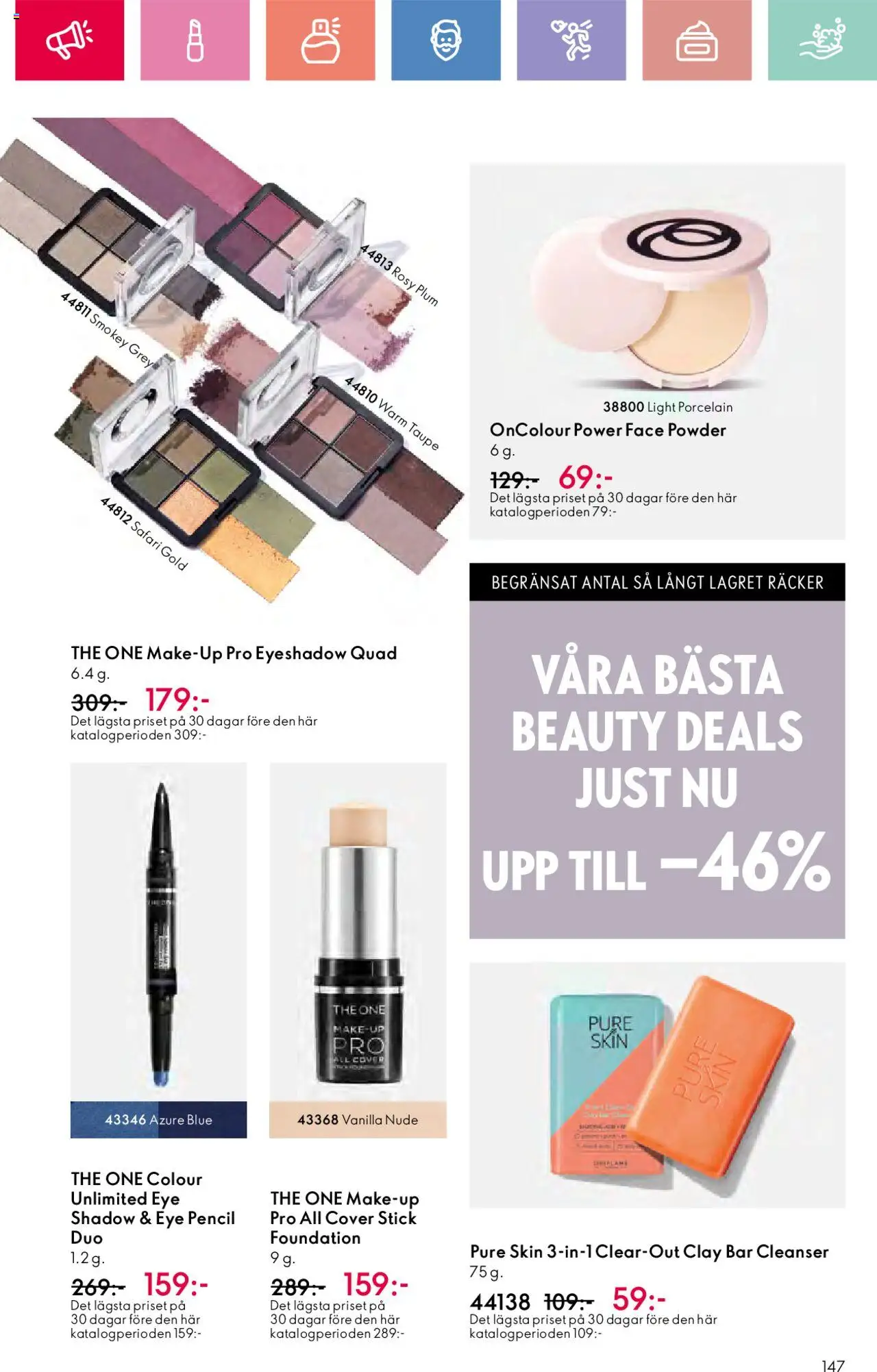Oriflame reklamblad aktuell från 03.08.2025 | Sida: 147 | Produkter: Foundation