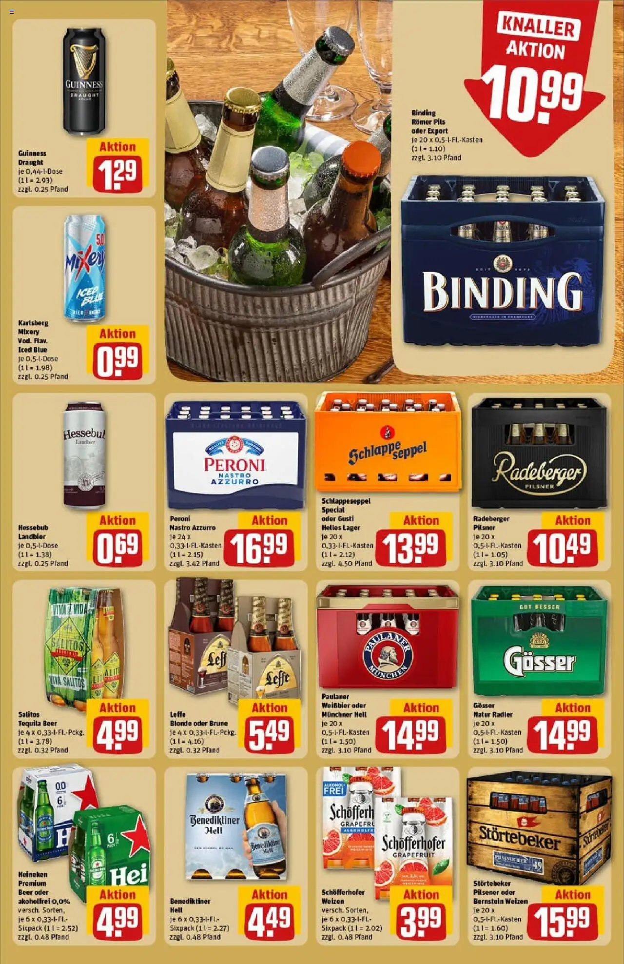 Rewe prospekt Asslar	 – gültig ab 13.10.2025 | Seite: 17 | Produkte: Mixer, Pils, Tequila, Radler