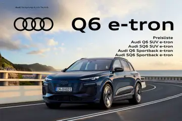 Audi Prospekt 	 ab 28.10.2025 gültig