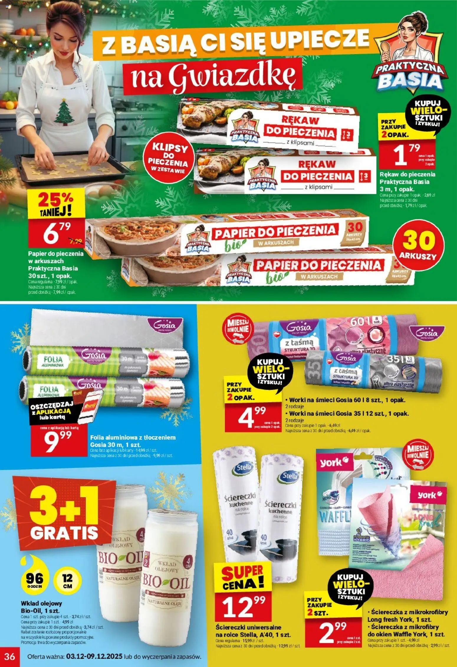 Twój Market Gazetka od 03.12.2025 | Strona: 36 | Produkty: Karta, Papier do pieczenia