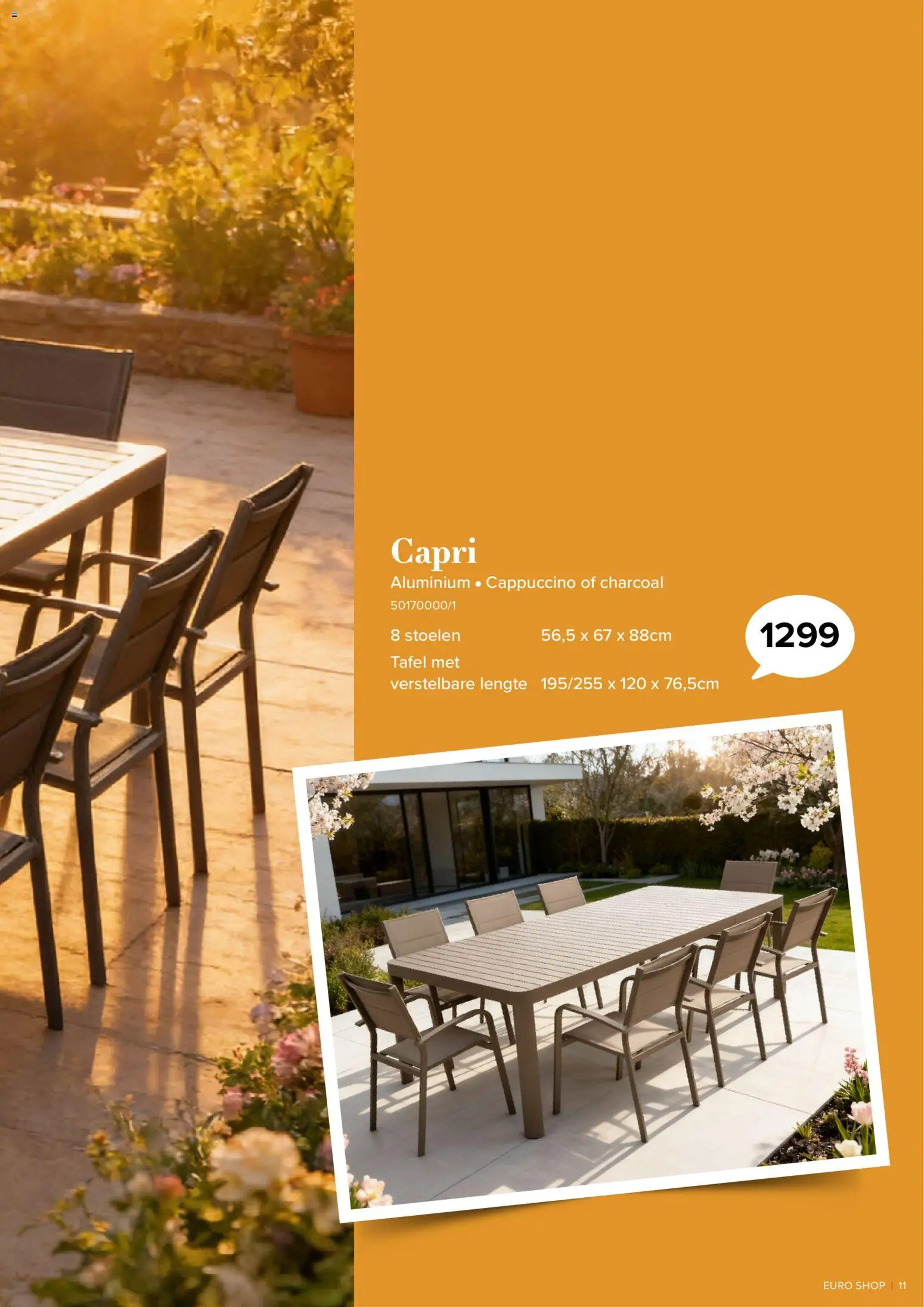 {H1} | Pagina: 11 | Producten: Tafel, Cappuccino