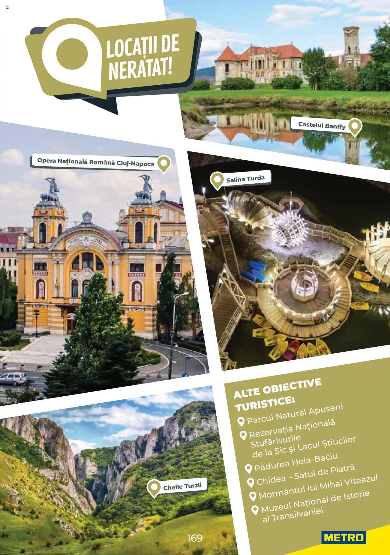 Metro catalog - Ghid de călătorie România – valabil de la 01.08.2025 | Pagină: 169
