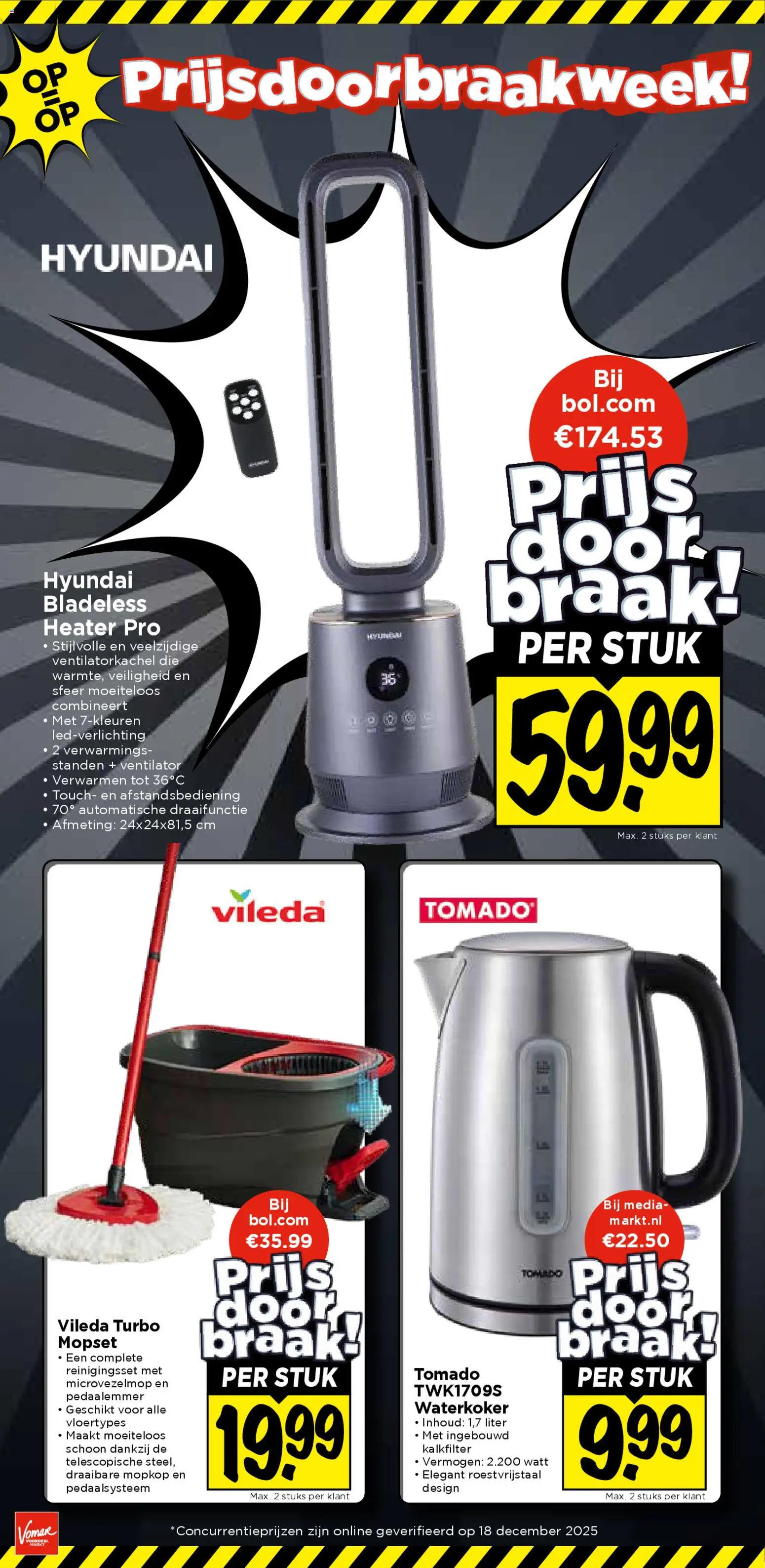 {H1} | Pagina: 3 | Producten: Waterkoker, Ventilator