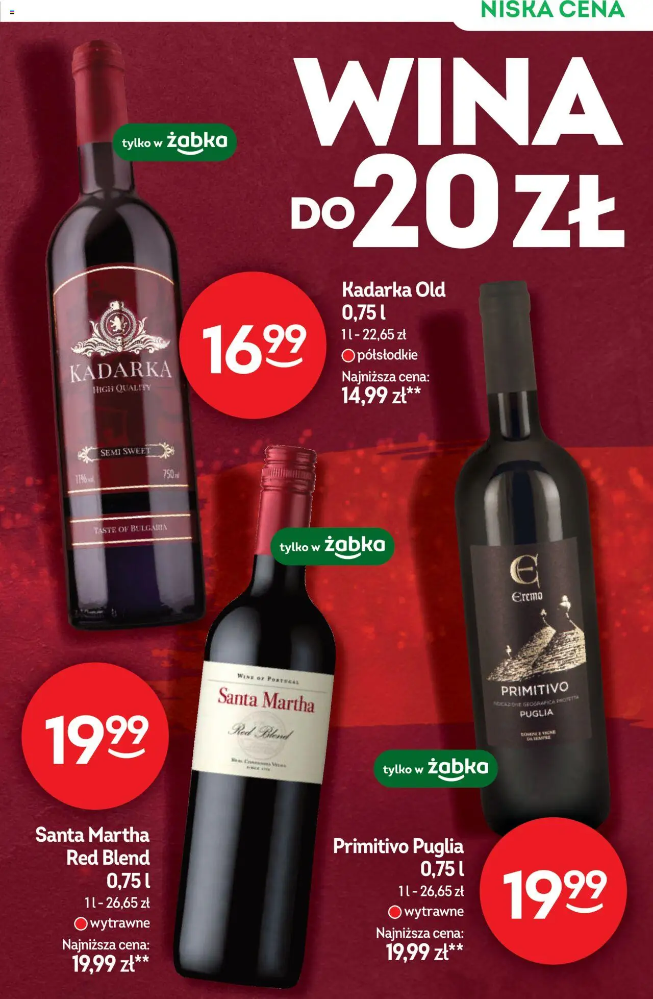 Żabka Gazetka - Katalog win od 15.10.2025 | Strona: 7