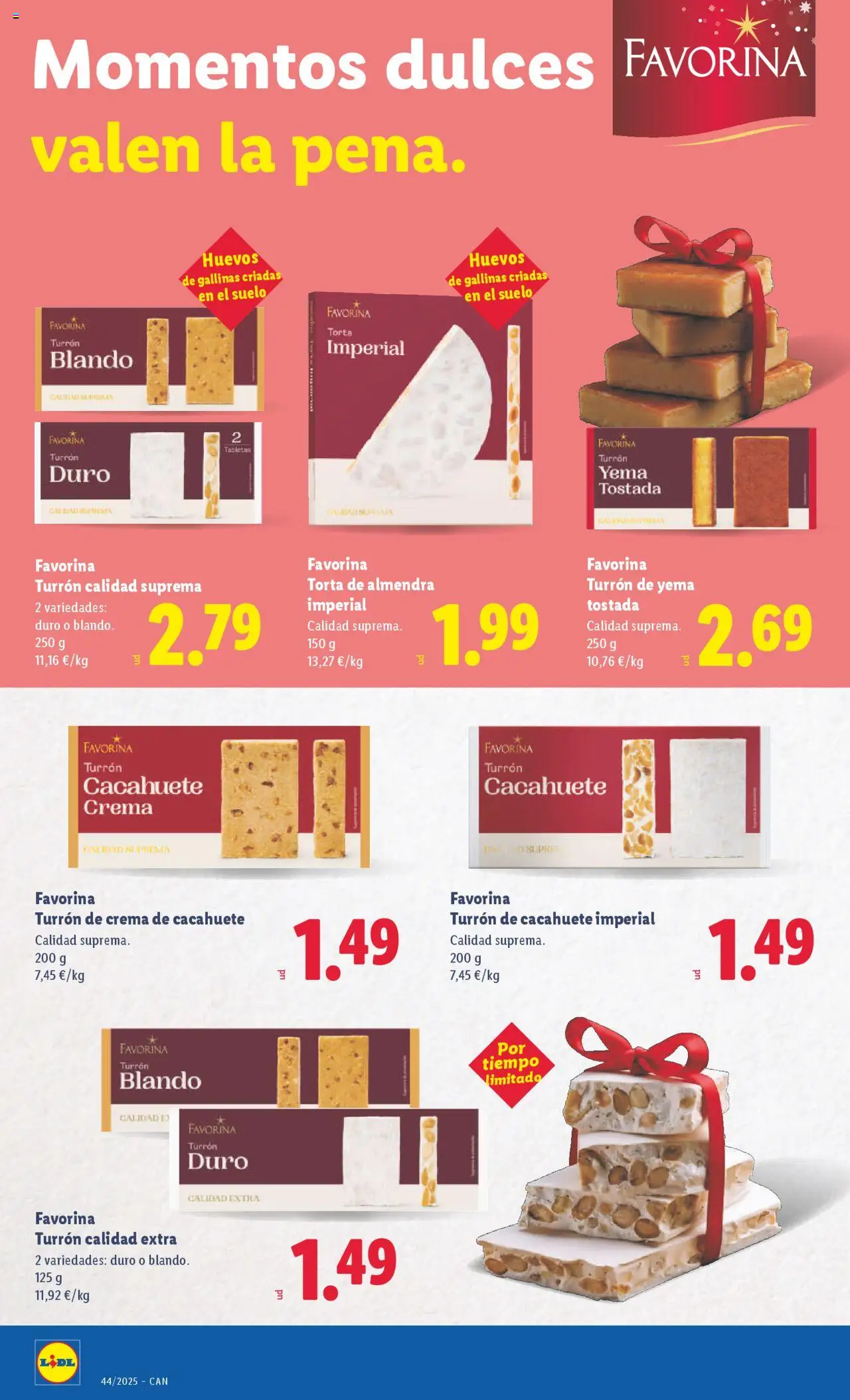 Lidl - Canarias │ válido desde el 27.10.2025 | Página: 28 | Productos: Huevos, Crema