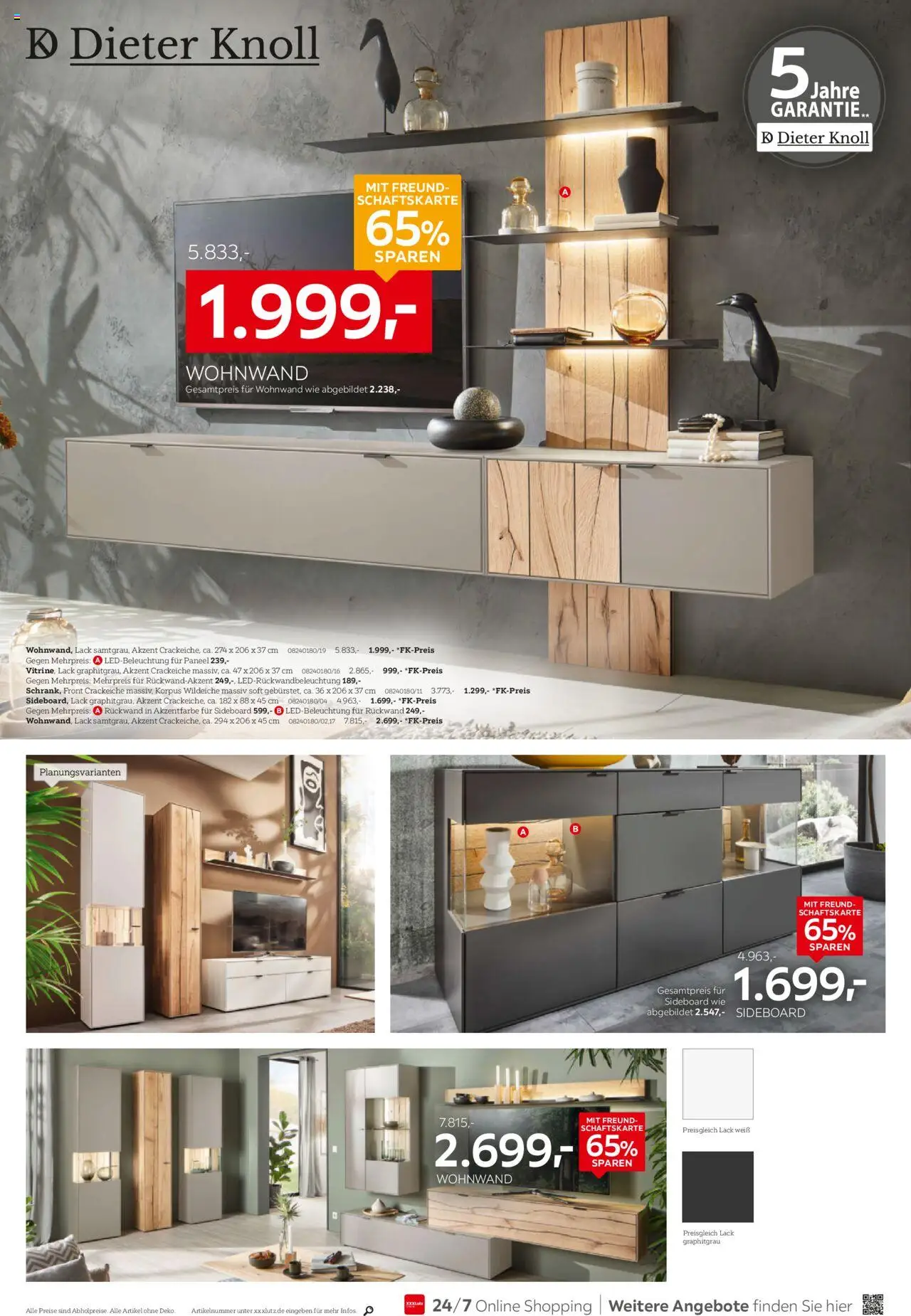 XXXL Lutz Prospekt 	 - gültig ab dem 21.07.2025 | Seite: 10 | Produkte: Sideboard, Wohnwand