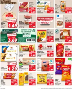 Merci-Täfelchen, versch. Sorten je 100 - 112-g-Packg. ab 02.10.2025 gültig | Seite: 16