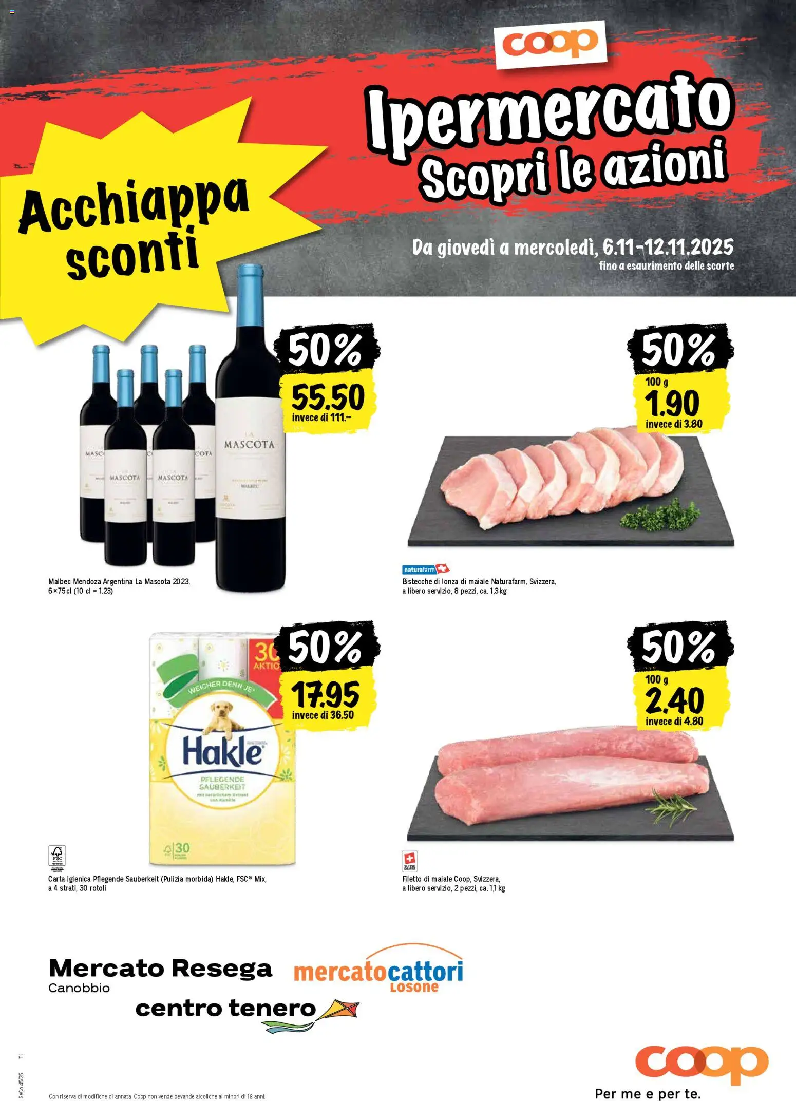 Coop - Una settimana di azioni – gültig ab 06.11.2025 | Seite: 21