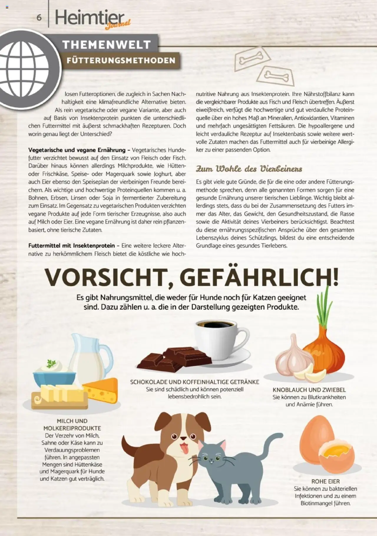 zookauf  Heimtier Journal - gültig ab dem 21.07.2025 | Seite: 6 | Produkte: Käse, Magerquark, Fleisch, Hüttenkäse