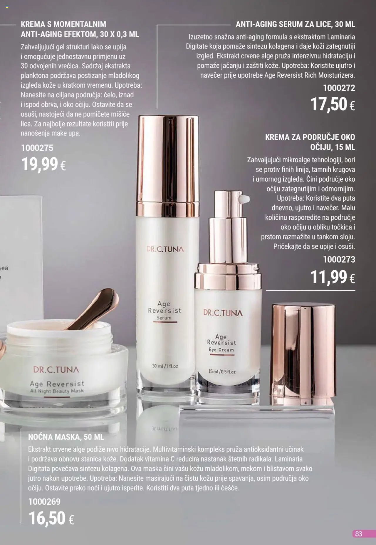 Farmasi katalog | vrijedi od 01.08.2025 | Stranica: 83 | Proizvodi: Maska, Krema