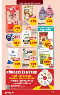 PENNY Akciós újság - amely érvényes a következő dátumtól: 19.02.2026 | Oldal: 16