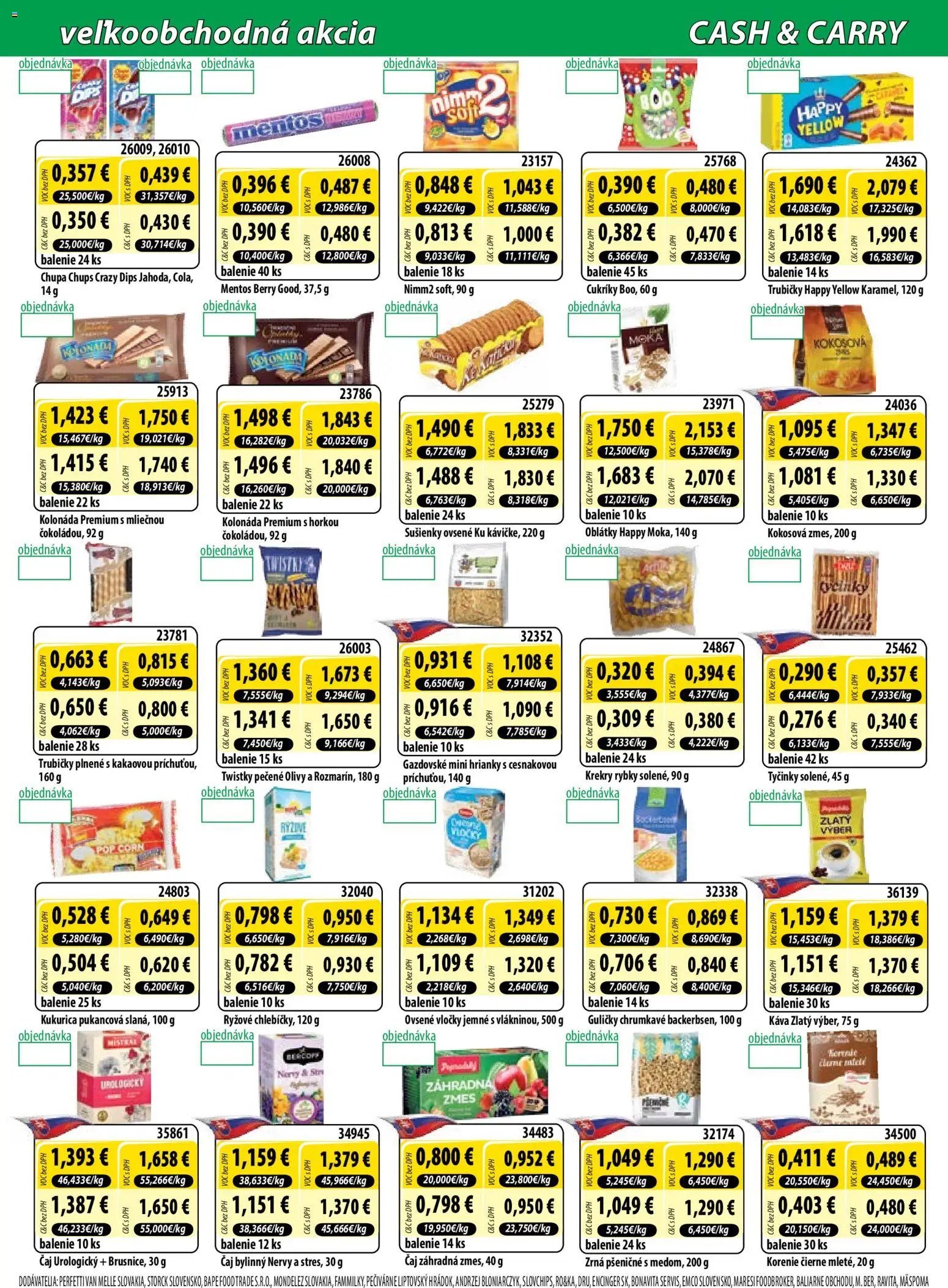 Nové Milk Agro akcie – leták je platný od 15.04.2026 | Strana: 5 | Produkty: Cukríky, Vločky, Korenie, Kukurica