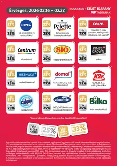 NIVEA, női arcápolókra és arctisztítókra! - amely érvényes a következő dátumtól: 16.02.2026 | Oldal: 3