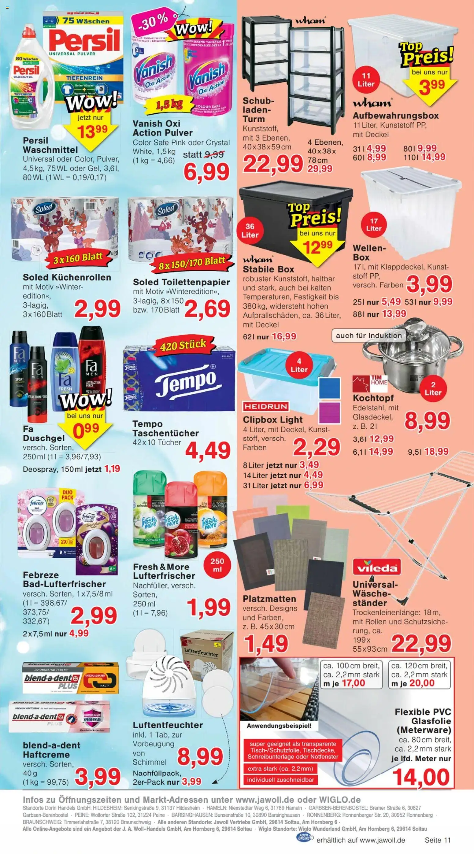 Jawoll Prospekt 	 – gültig ab 01.12.2025 | Seite: 15 | Produkte: Box, Duschgel, Persil, Toilettenpapier