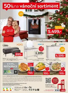 Náhled letáku XXXLutz leták od 08.12.2025 | Strana: 12 | Produkty: Hranolky, Toaletní stolek, Elektrický krb, Lavice