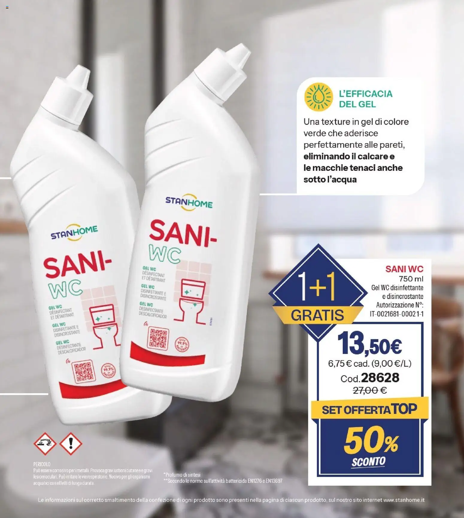 Volantino Stanhome del 21.04.2026 | Pagina: 27 | Prodotti: Top, WC, Profumo