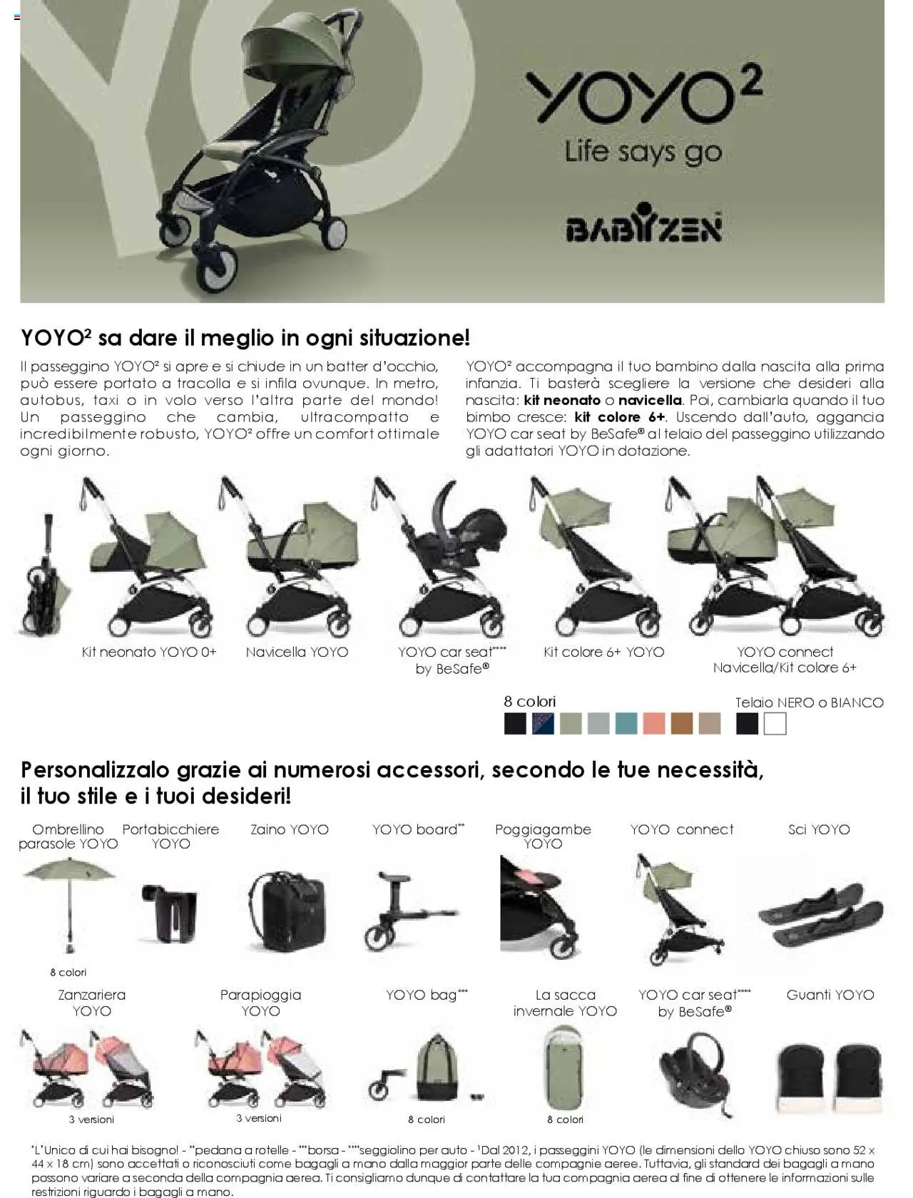 Volantino Prenatal del 01.01.2025 | Pagina: 62 | Prodotti: Zaino, Guanti, Passeggino, Borsa