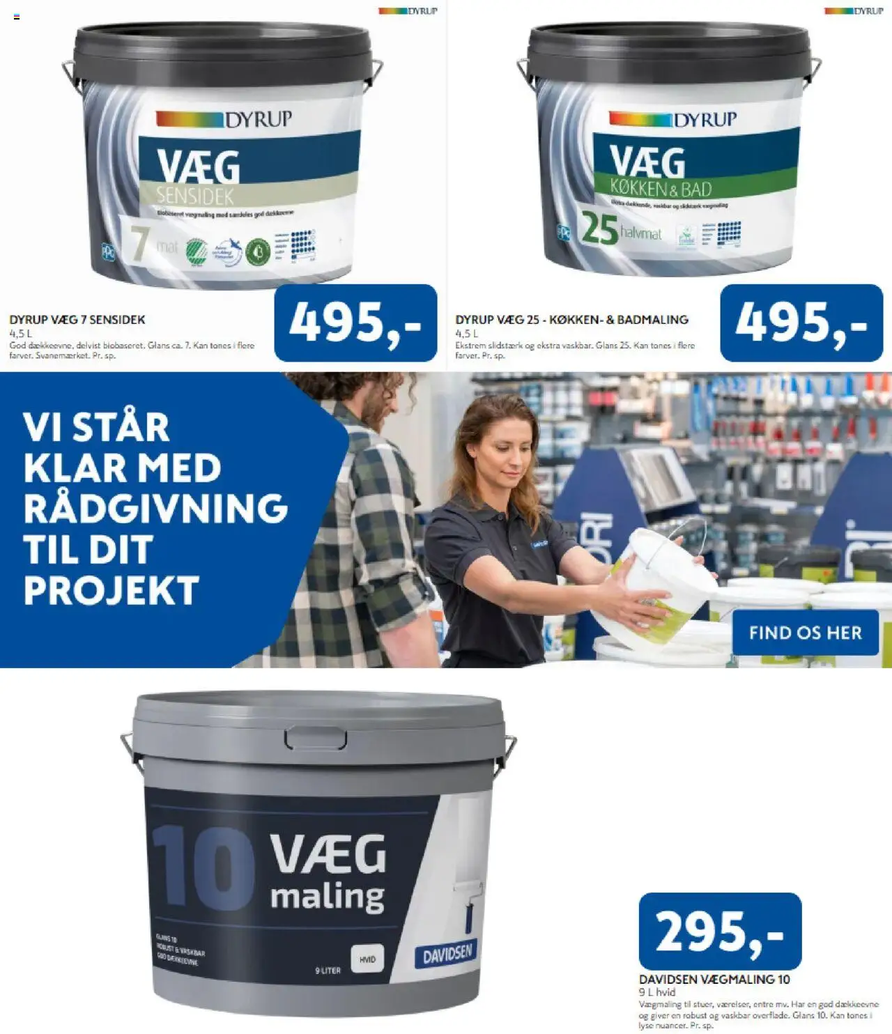Davidsen tilbudsavis – gyldig fra 11.09.2025 | Side: 23 | Produkter: Maling, Bad