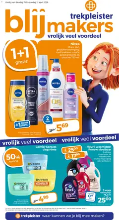 Trekpleister folder - Voorbeeld van een folder van Trekpleister, geldig van 06.04.2026