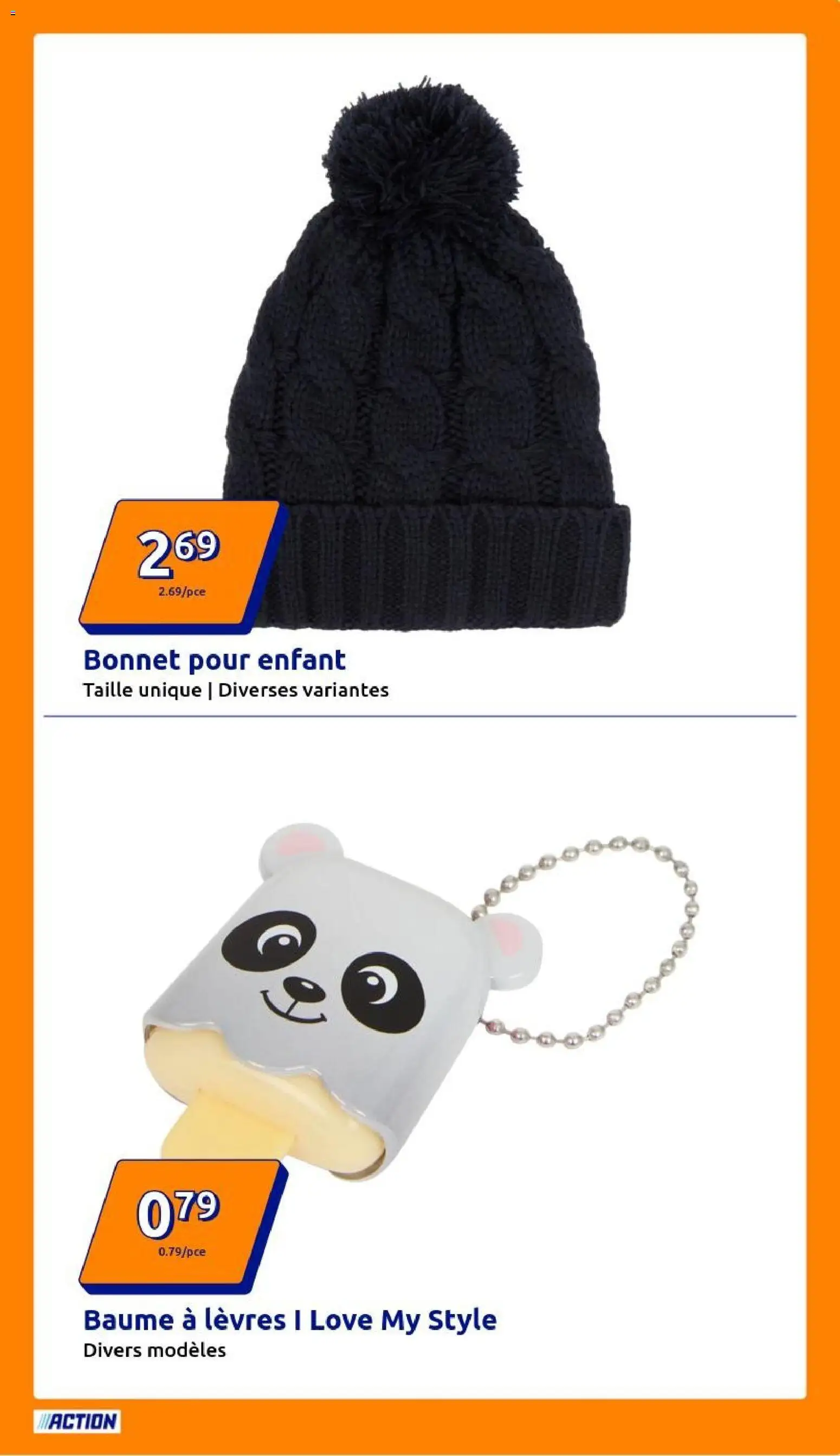 {H1} | Page: 17 | Produits: Bonnet, Baume à lèvres