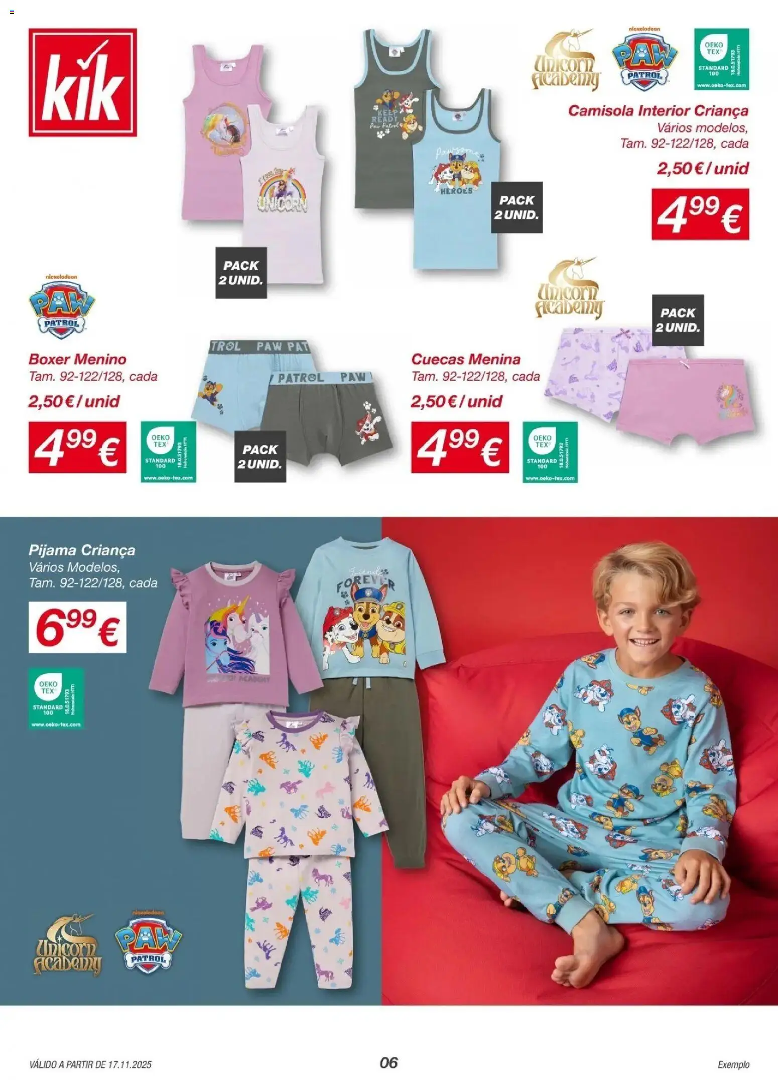 KIK - Black Friday │ válido de 17.11.2025 | Página: 6 | Produtos: Camisola, Cuecas