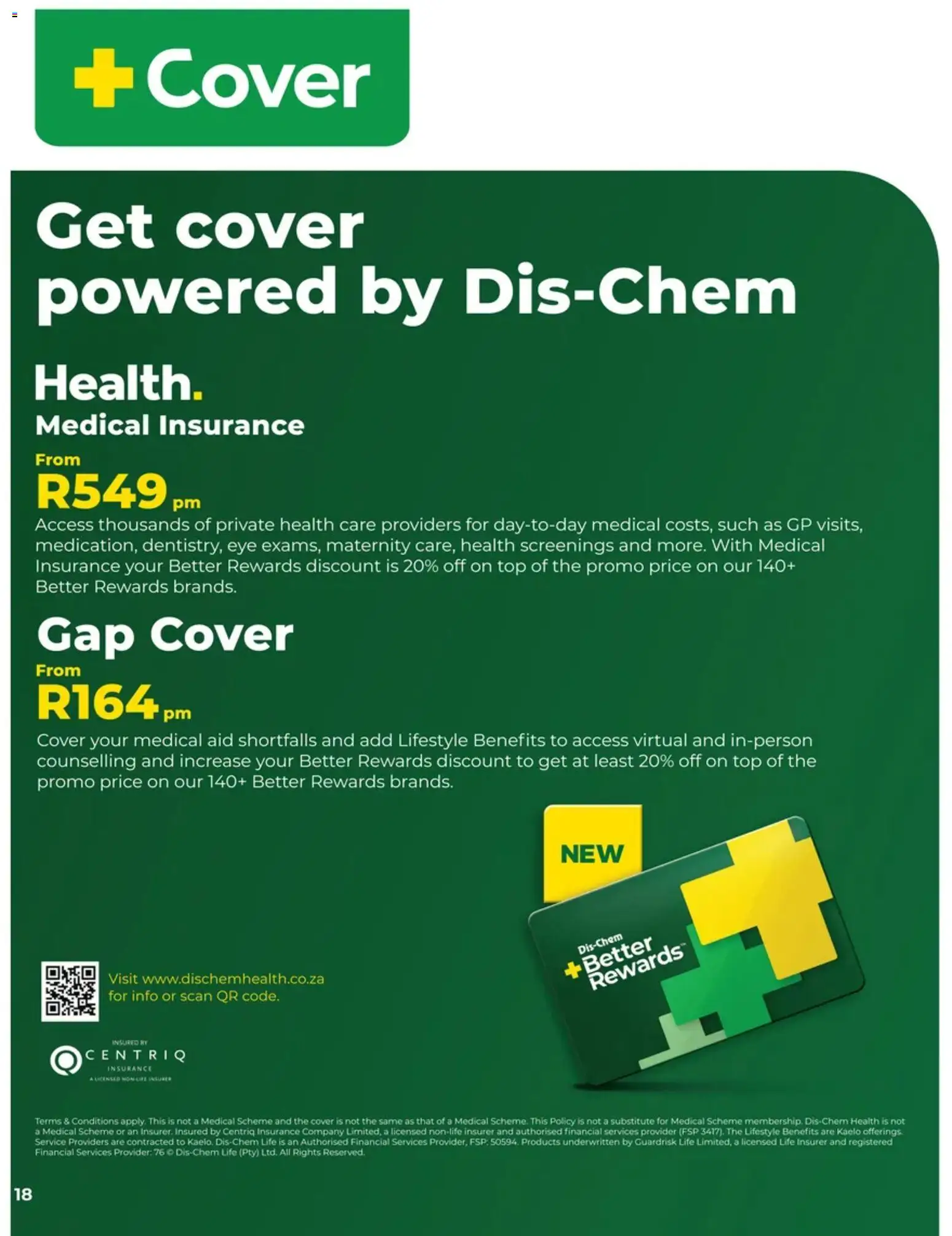 New Dis-Chem catalogue – valid from 13.01.2026 | Page: 18 | Products: Cover
