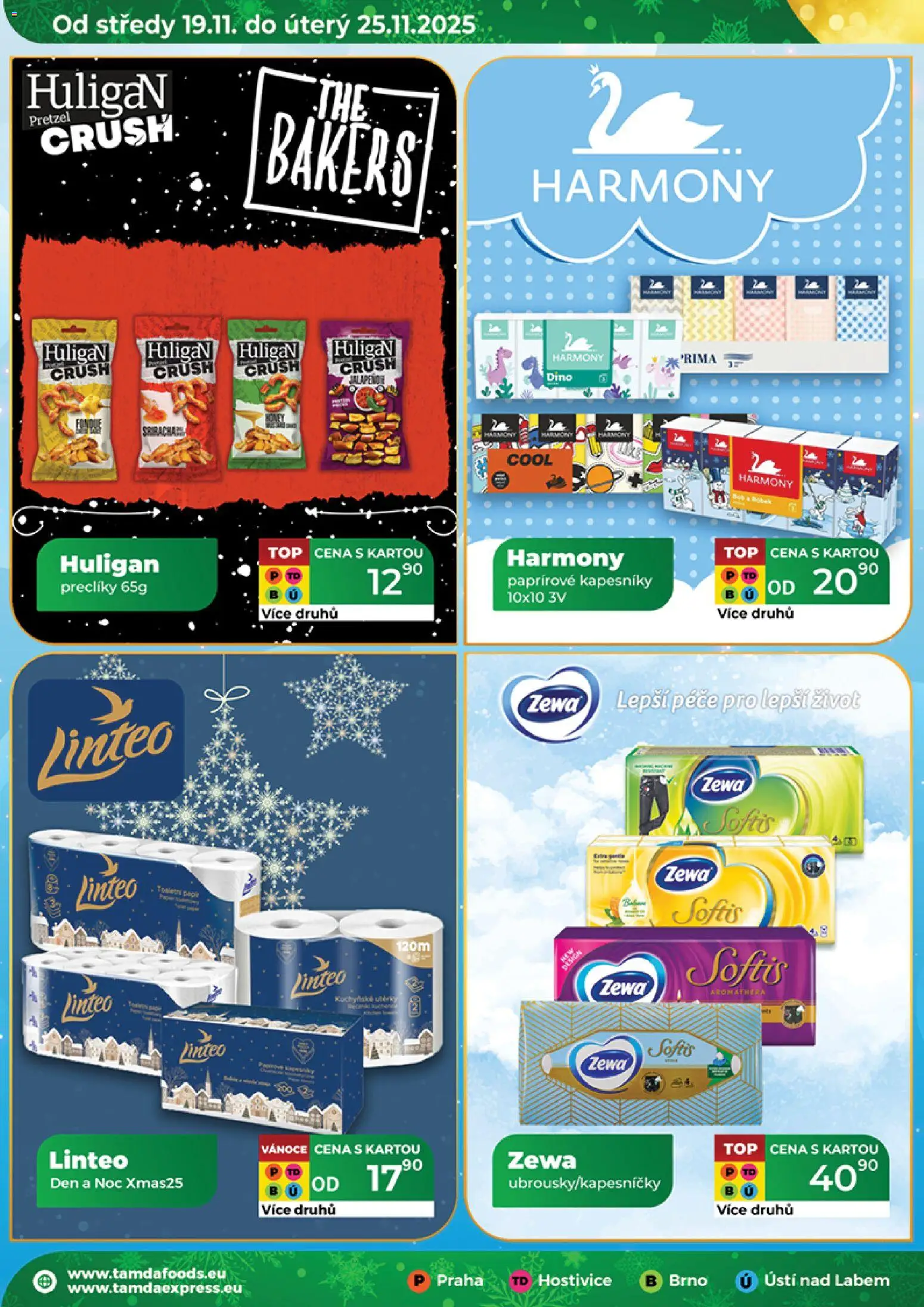 Tamda Foods leták od 26.11.2025 | Strana: 18 | Produkty: Kuchyňské utěrky, Utěrky, Jalapeňos, Zewa