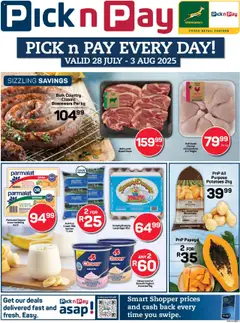 Preview of Pick n Pay specials valid from 28.07.2025