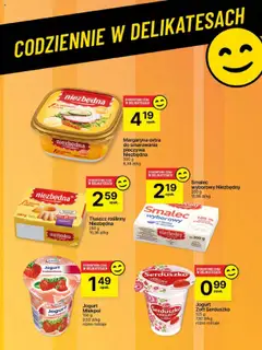 Delikatesy Centrum Gazetka od 10.07.2025 | Strona: 49 | Produkty: Smalec wyborowy, Margaryna, Jogurt