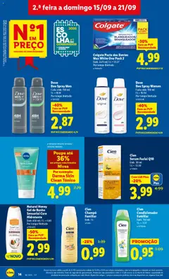 Natural Honey Gel de Banho Sensorial Care Hidratante, Emb. 650 ml; Por tempo limitado │ válido de 15.09.2025 | Página: 14