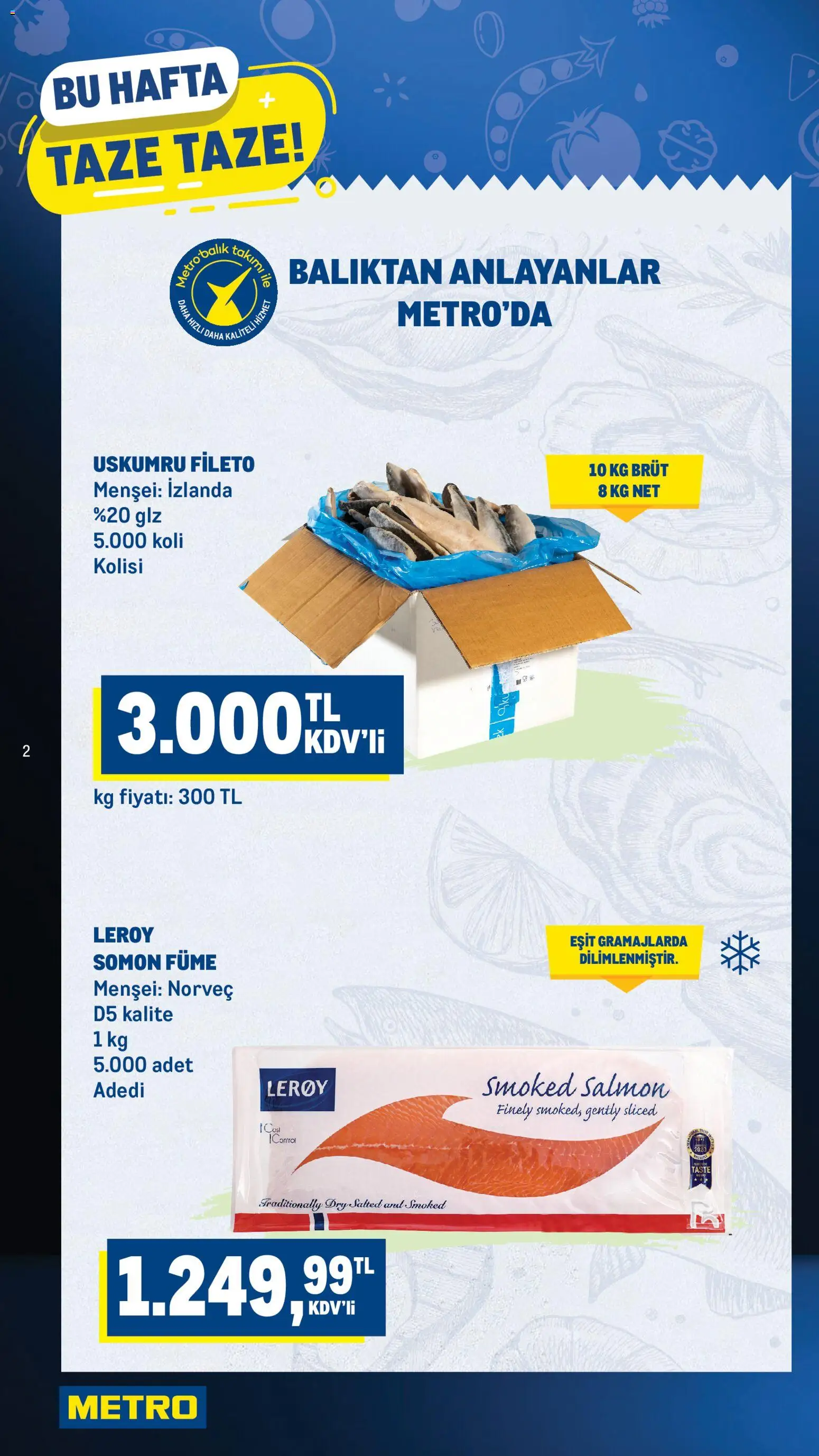Metro Katalog - 23.10.2025 tarihinden itibaren geçerlidir | Sayfa: 2 | Ürünler: Somon
