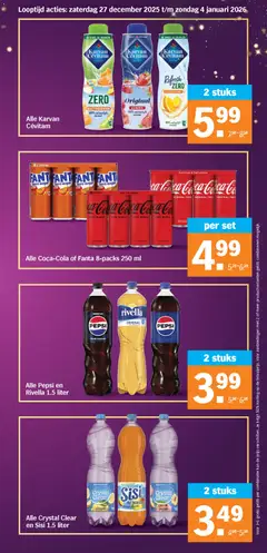 Alle Coca-Cola of Fanta 8-packs 250 ml, Coca-Cola and Fanta 8-packs 250 ml - Voorbeeld van een folder van Albert Heijn, geldig van 27.12.2025 | Pagina: 16