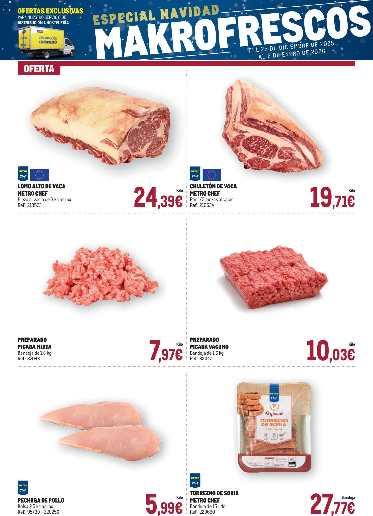 Makro - Frescos Levante │ válido desde el 25.12.2025 | Página: 2 | Productos: Bolsa, Bandeja