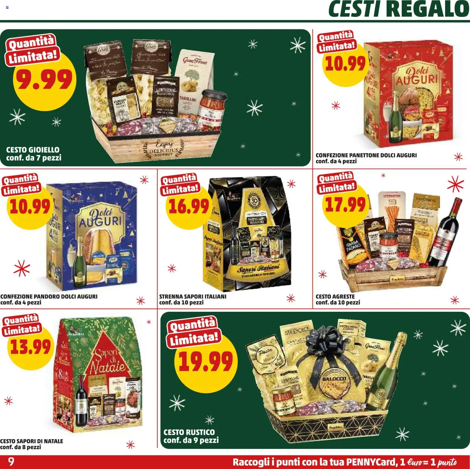 Volantino PENNY del 15.12.2025 | Pagina: 9 | Prodotti: Pandoro, Panettone
