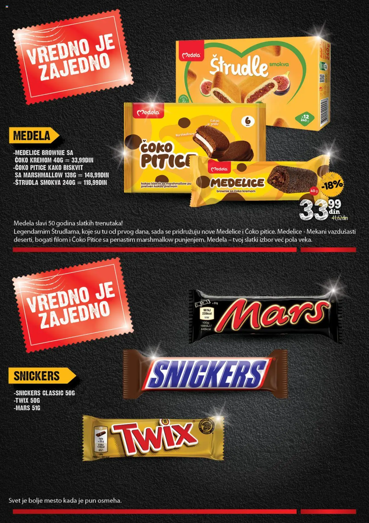 Idea katalog - važi od 16.10.2025 | Strana: 25 | Proizvode: Twix, Brownie, Marshmallow