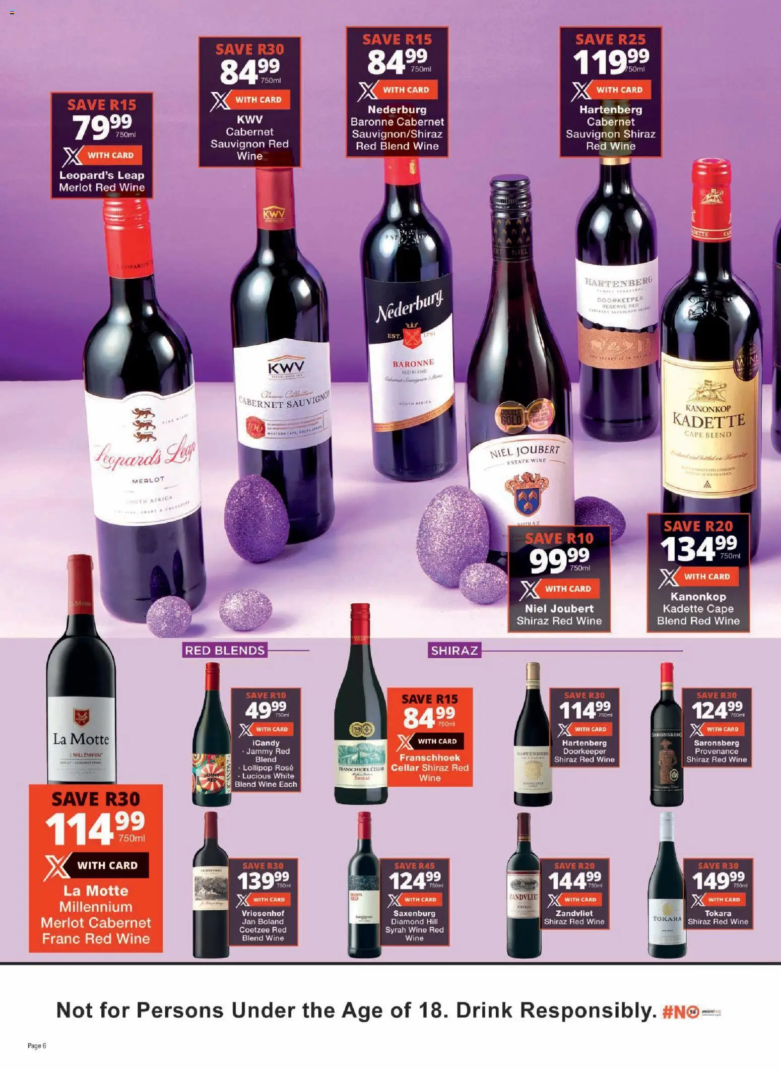 New Checkers catalogue – valid from 23.03.2026 | Page: 6 | Products: Frame, Wine