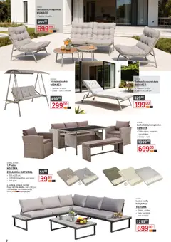 ERMITAŽAS leidinys galioja nuo 01.04.2026 | Puslapis: 2 | Prekių: Gultas, Sofa, Stalas, Pledas